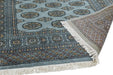 Asiatic bokhara light blue Blue Living Room Wool Rug.