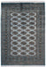 Asiatic bokhara light blue Blue Living Room Wool Rug.