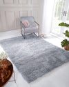 URCO boston silver Grey Living Room Shaggy Rug.