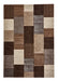 Think Rugs brooklyn 21830 beige grey Grey, Beige Living Room  Rug.