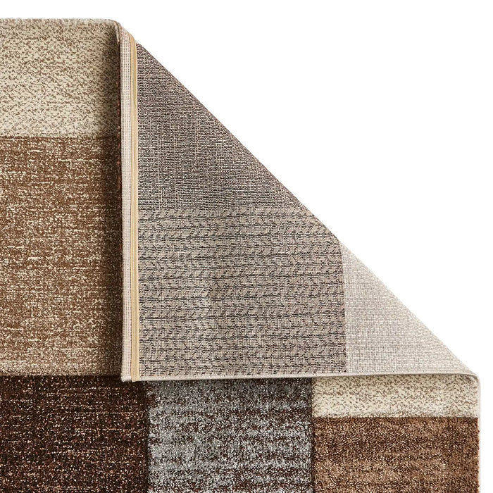 Think Rugs brooklyn 21830 beige grey Grey, Beige Living Room  Rug.