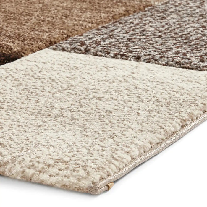 Think Rugs brooklyn 21830 beige grey Grey, Beige Living Room  Rug.