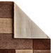 Think Rugs brooklyn 646 beige brown Brown, Beige Living Room  Rug.