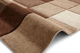 Think Rugs brooklyn 646 beige brown Brown, Beige Living Room  Rug.