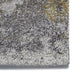 Think Rugs brooklyn 8595 ivory yellow Yellow, Ivory Living Room  Rug.