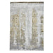 Think Rugs brooklyn 8595 ivory yellow Yellow, Ivory Living Room  Rug.