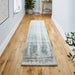 Think Rugs brooklyn 8595 ivory green Green, Ivory Living Room  Rug.