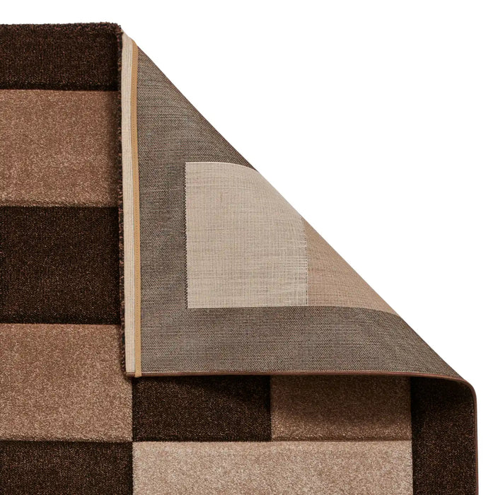 Think Rugs brooklyn brk04 brown beige Brown, Beige Living Room  Rug.
