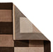 Think Rugs brooklyn brk04 brown beige Brown, Beige Living Room  Rug.