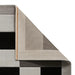 Think Rugs brooklyn brk04 grey Grey, Black Living Room  Rug.