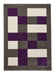 Think Rugs brooklyn brk04 grey purple Grey, Purple Living Room  Rug.