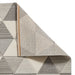 Think Rugs brooklyn brk15 grey beige Grey, Beige Living Room  Rug.