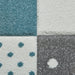 Think Rugs brooklyn kids brooklyn kids 20340 blue Blue, Multicoloured Bedroom   Rug.