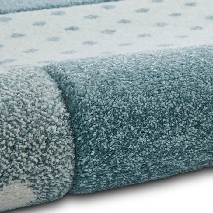Think Rugs brooklyn kids brooklyn kids 20340 blue Blue, Multicoloured Bedroom   Rug.