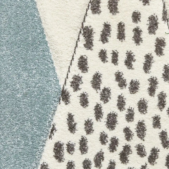 Think Rugs brooklyn kids 22707 blue Blue, Ivory, Multicoloured Bedroom   Rug.