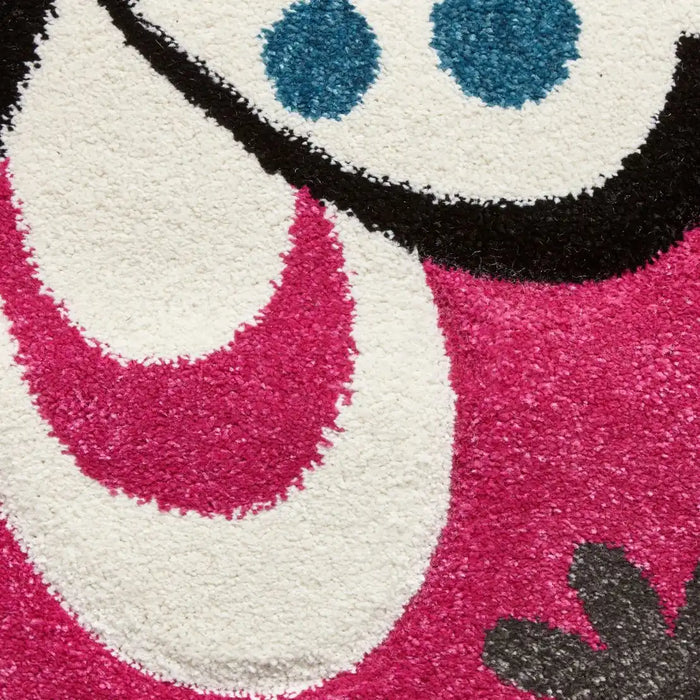 Think Rugs brooklyn kids 772 pink Pink Bedroom   Rug.