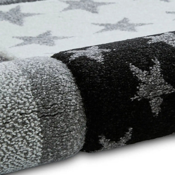 Think Rugs brooklyn kids brooklyn kids 777 grey Grey, Multicoloured Bedroom   Rug.