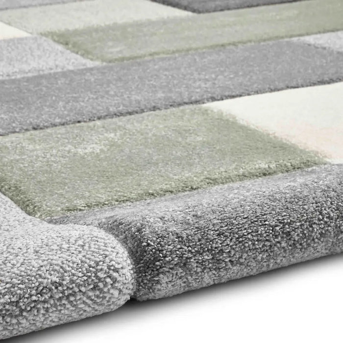 Brooklyn 646 Grey Green Rug