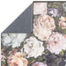 Clarke & Clarke floretta blush charcoal Multicoloured Living Room Floral Rug.