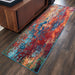 Nourison celestial ces08 atlantic Multicoloured Living Room  Rug.