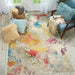 Nourison celestial ces12 ivory multi Ivory, Multicoloured Living Room  Rug.