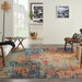Nourison celestial ces15 multi Multicoloured Living Room  Rug.