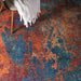 Nourison celestial ces08 atlantic Multicoloured Living Room  Rug.