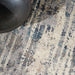 Calvin Klein ck022 infinity ifn04 ivory grey blue Blue, Grey, Ivory, Multicoloured Living Room  Rug.