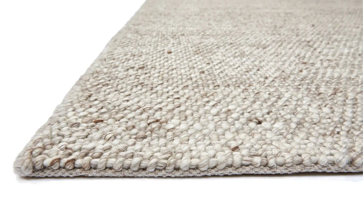Asiatic coast cs02 oyster Ivory Living Room Wool Rug.