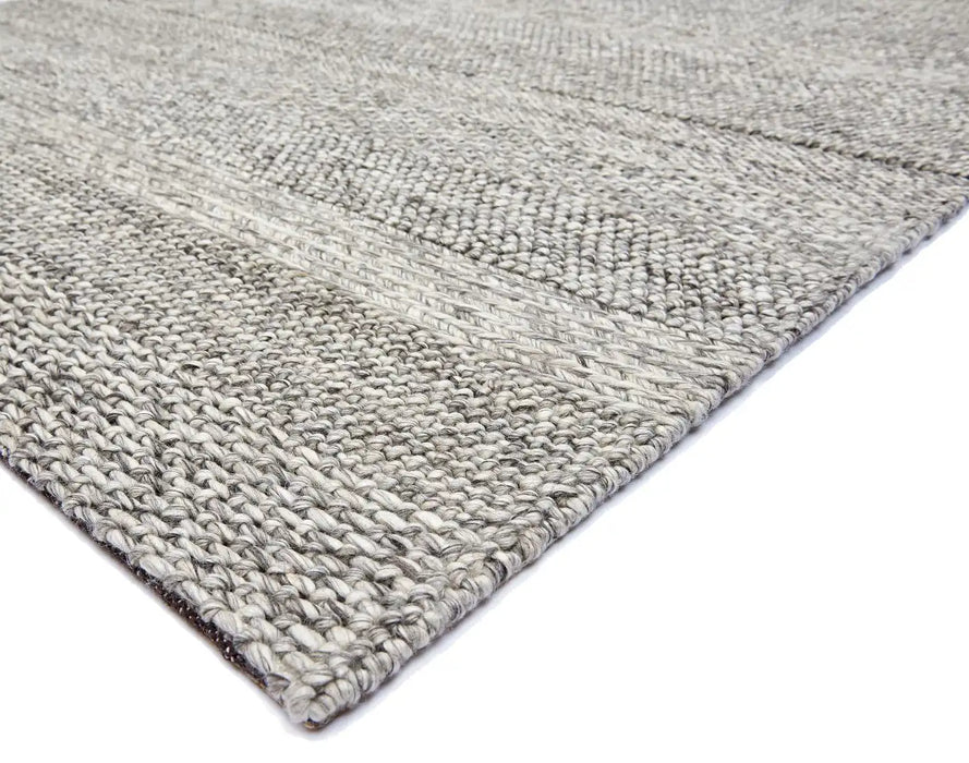 Asiatic coast cs07 grey marl Grey Living Room Wool Rug.