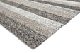 Asiatic coast cs08 varied stripe Grey, Beige, Multicoloured Living Room Wool Rug.