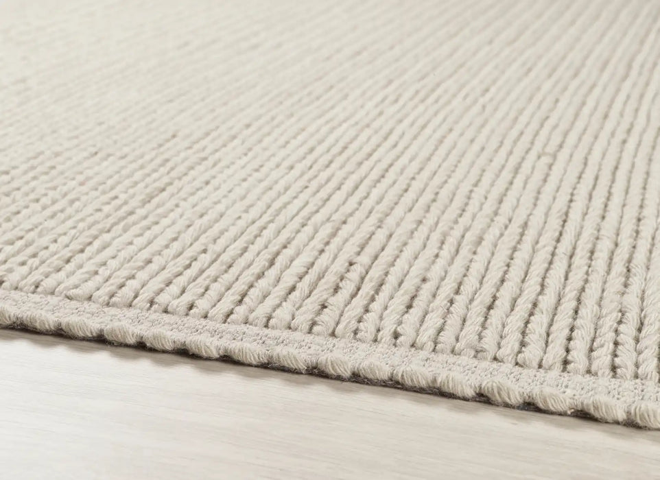 Origins cable natural  Living Room Wool Rug.