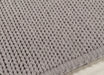 Origins cable warm grey Grey Living Room Wool Rug.