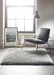 Origins callie silver Grey Living Room Shaggy Rug.