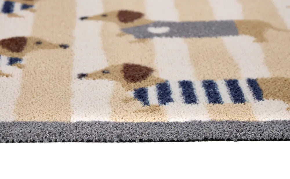 Hug Rug Washable Sausage Dog Chic Multi