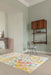 Mastercraft city 46116 ak991 Multicoloured Living Room Floral Rug.