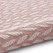 Think Rugs coast a055 rose cream Pink, Cream Living Room  Rug.