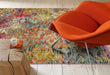 Asiatic colores cloud co05 digital Multicoloured Living Room  Rug.
