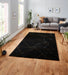 Think Rugs craft 23299 black gold Yellow, Black Living Room Geometric Rug.