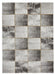 Think Rugs craft 23495 grey gold Grey, Yellow Living Room Geometric Rug.
