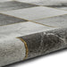 Think Rugs craft 23495 grey gold Grey, Yellow Living Room Geometric Rug.