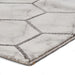 Think Rugs craft ng719 grey silver Grey Living Room Geometric Rug.