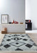 Asiatic cyrus cy07 layla Grey, Black Living Room  Rug.
