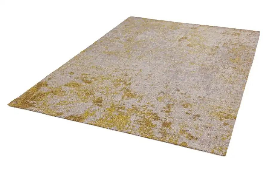 Asiatic dara ochre Yellow Living Room  Rug.