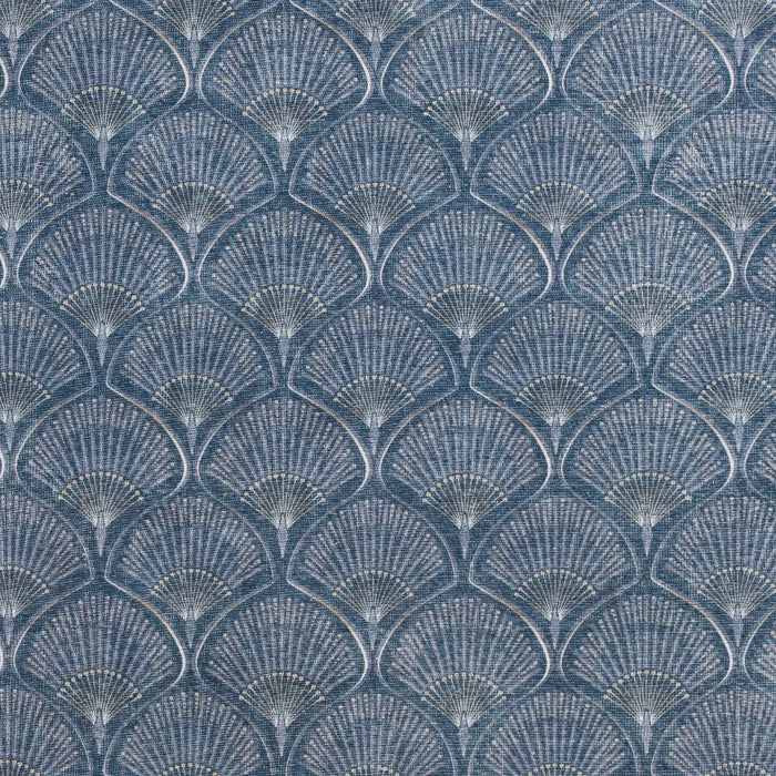 Catherine Lansfield Deco Peacock Washable Blue Rug