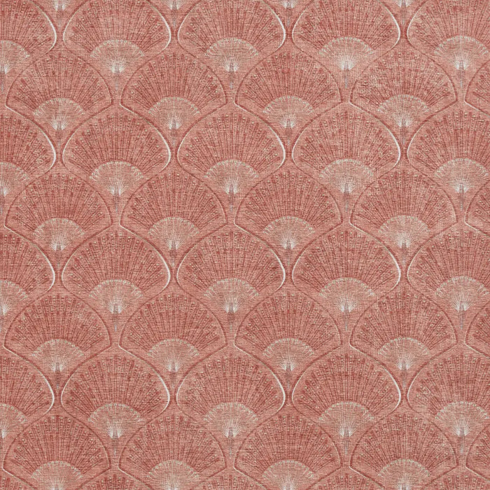 Catherine Lansfield Deco Peacock Washable Terracotta Rug