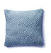 Origins hug rug woven diamond denim Blue Living Room Flat Weave Rug.