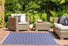 Rug Style terrace outdoor diamond navy Blue, Navy Living Room Geometric Rug.