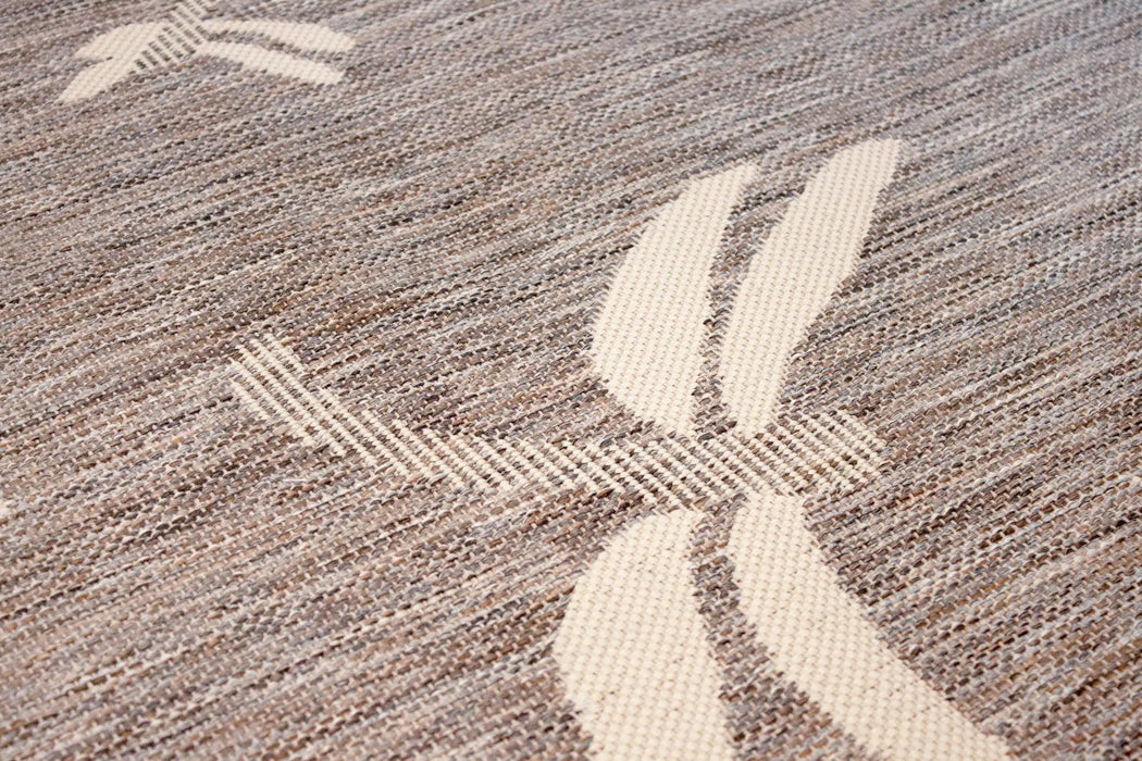 Rug Style terrace outdoor dragonfly taupe Brown Living Room Geometric Rug.
