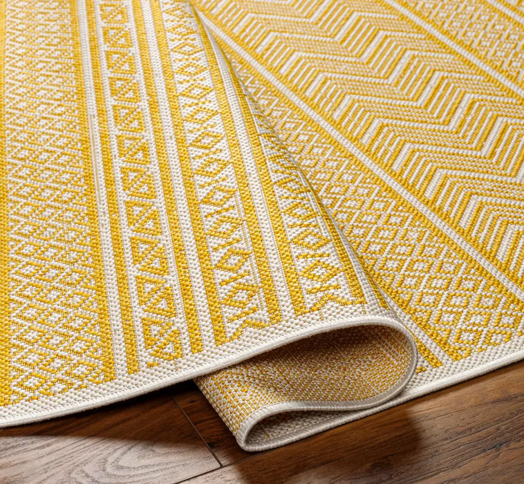 MIMI In- & Outdoor Global Saffron/Beige Rug